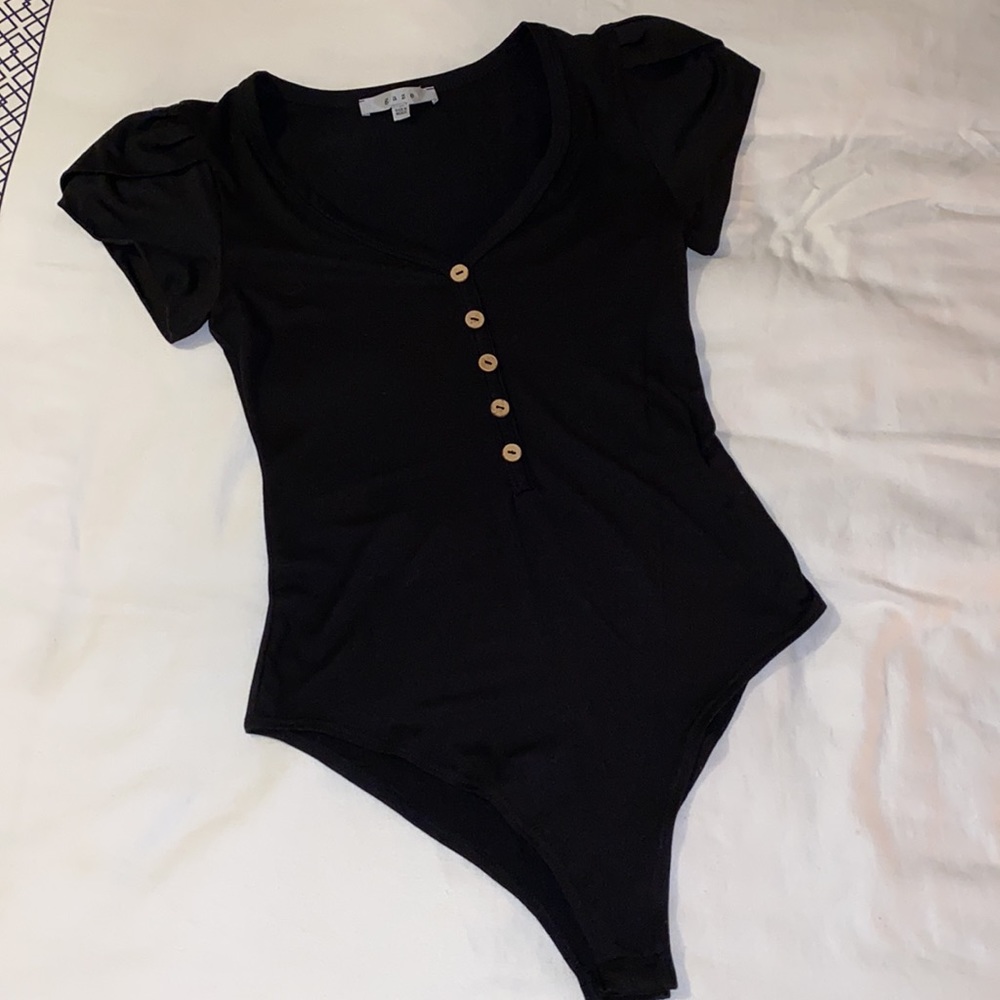 Black bodysuit NWOT - Picture 2 of 5